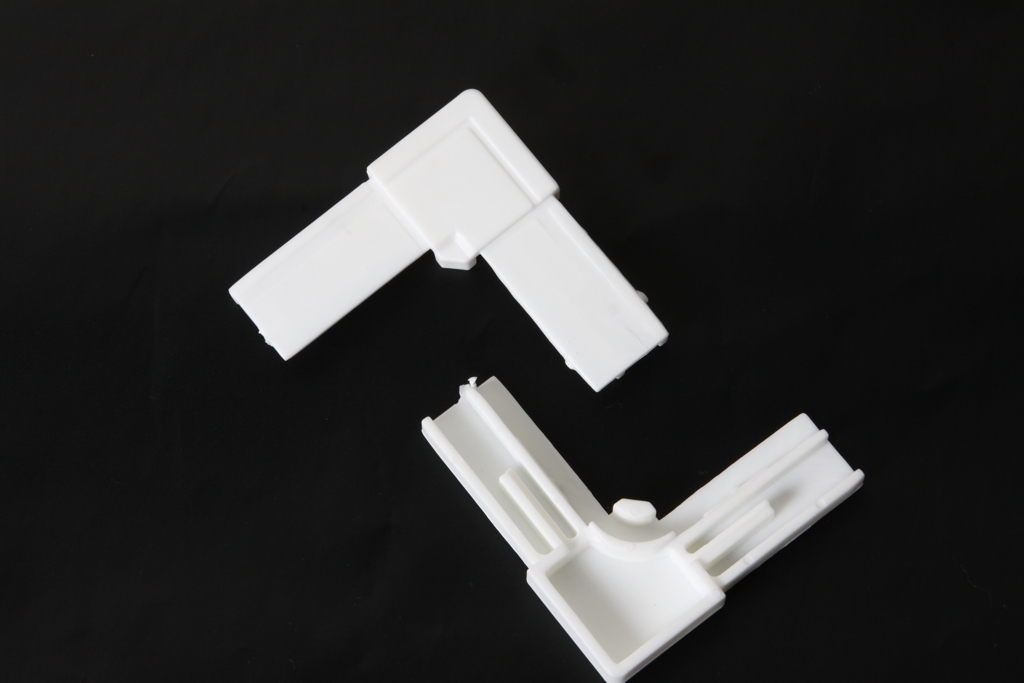 Уголок соединительный МС, белый, шнур, диаметр 6мм